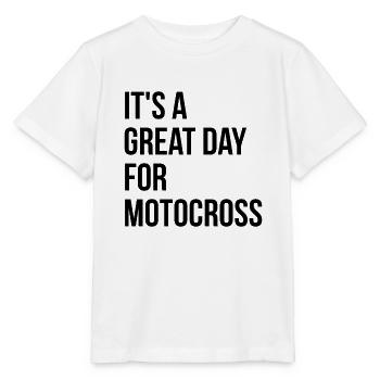 Motocross Motocross Motocross - T-shirt bio MINI CREATOR Stanley/Stella Enfant - blanc - Devant - Maike (125cm)