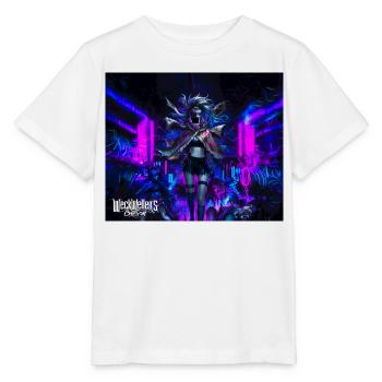 graffiti punk anime - Stanley/Stella Kinder T-Shirt MINI CREATOR  - Weiß - Vorne - Maike (125cm)