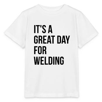 Welding Welding Welding - Stanley/Stella MINI CREATOR Kids’ T-Shirt - white - Front - Maike (125cm)
