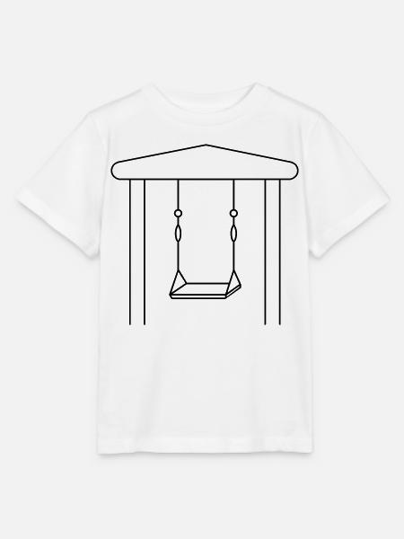Schaukel - Stanley/Stella Kinder T-Shirt MINI CREATOR - Weiß