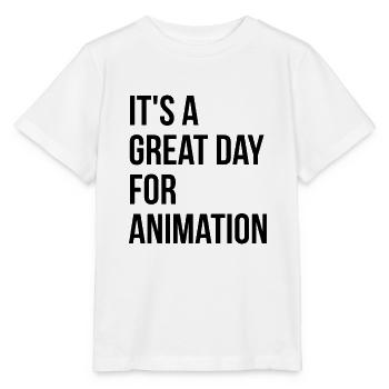 Animation - Stanley/Stella MINI CREATOR Kids’ T-Shirt - white - Front - Maike (125cm)