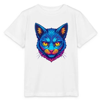 Australian Mist Cat Breed Cartoon Kawaii Animal Pe - Stanley/Stella MINI CREATOR Kids’ T-Shirt - white - Front - Maike (125cm)