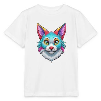 Australian Mist Cat Breed Cartoon Kawaii Animal Pe - Stanley/Stella MINI CREATOR Kids’ T-Shirt - white - Front - Maike (125cm)