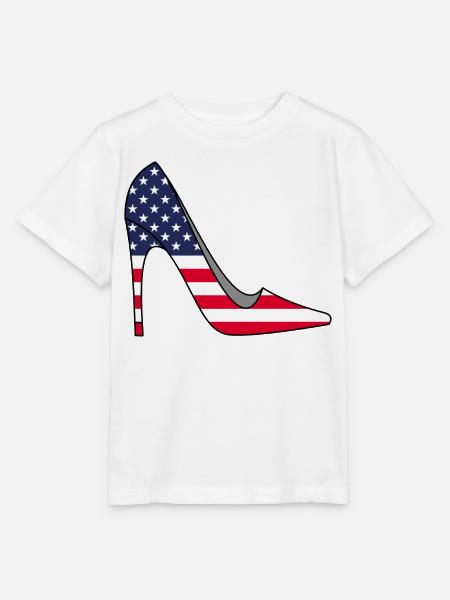 Damenschuhe und Amerika - Stanley/Stella Kinder T-Shirt MINI CREATOR  - Weiß