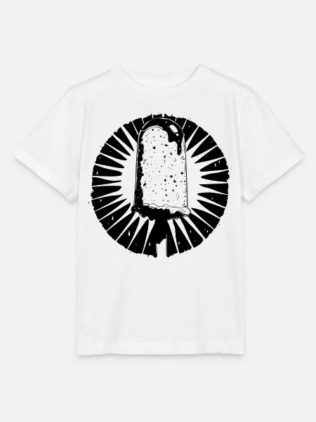 Eiscreme - Stanley/Stella Kinder T-Shirt MINI CREATOR  - Weiß
