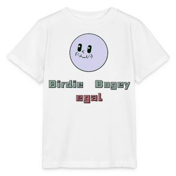 Birdie, Bogey, egal - Stanley/Stella Kinder T-Shirt MINI CREATOR  - Weiß - Vorne - Maike (125cm)
