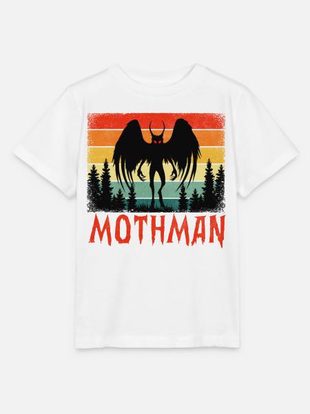 Mothman - Stanley/Stella Kinder T-Shirt MINI CREATOR  - Weiß