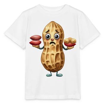 Erdnuss Erdnüsse Nuss Nüsse Kind Kinder Baby - Stanley/Stella Kinder T-Shirt MINI CREATOR  - Weiß - Vorne - Maike (125cm)