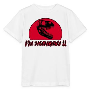 La faim du tyrannosaure - T-shirt bio MINI CREATOR Stanley/Stella Enfant - blanc - Devant - Maike (125cm)