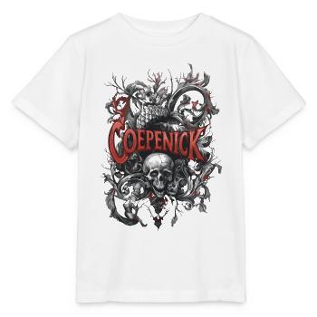 Berlin Köpenick Souvenir Cöpenick Dark Skull - Stanley/Stella Kinder T-Shirt MINI CREATOR  - Weiß - Vorne - Maike (125cm)