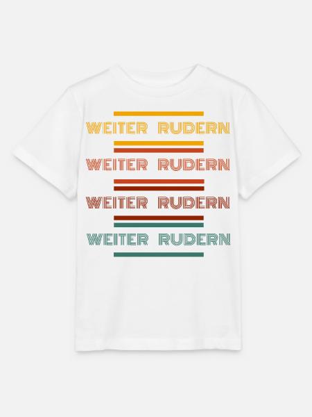 Weiter Rudern - Stanley/Stella Kinder T-Shirt MINI CREATOR - Weiß