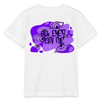 Eyes on me - Calypso Blous - Stanley/Stella MINI CREATOR Kids’ T-Shirt - white - Front - Maike (125cm)