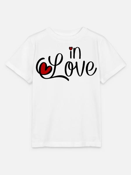 Verliebt - Stanley/Stella Kinder T-Shirt MINI CREATOR - Weiß