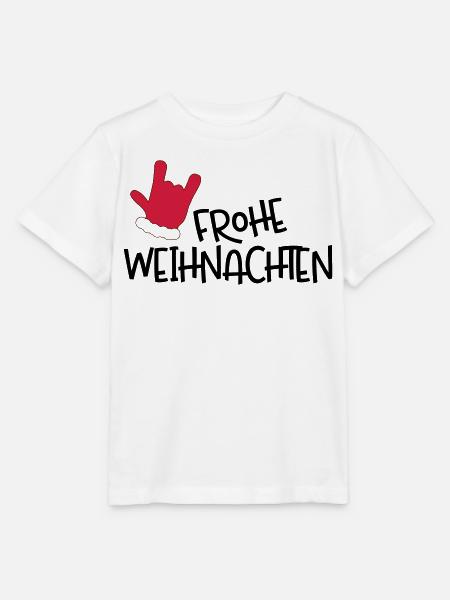 Frohe Weihnachten - Stanley/Stella Kinder T-Shirt MINI CREATOR - Weiß