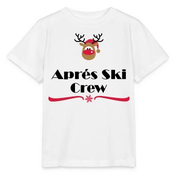 Après-ski - T-shirt bio MINI CREATOR Stanley/Stella Enfant - blanc - Devant - Maike (125cm)