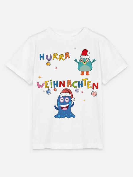 Hurra Weihnachten - Stanley/Stella Kinder T-Shirt MINI CREATOR - Weiß