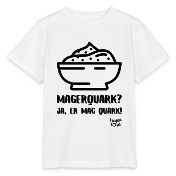 Magerquark? - Stanley/Stella Kinder T-Shirt MINI CREATOR  - Weiß - Vorne - Maike (125cm)