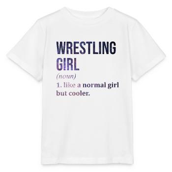 Wrestling - Stanley/Stella MINI CREATOR Kids’ T-Shirt - white - Front - Maike (125cm)