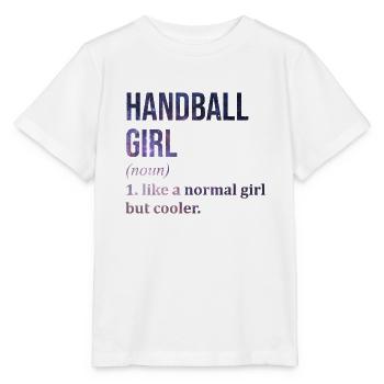 Handball Handball Handball - Stanley/Stella MINI CREATOR Kids’ T-Shirt - white - Front - Maike (125cm)