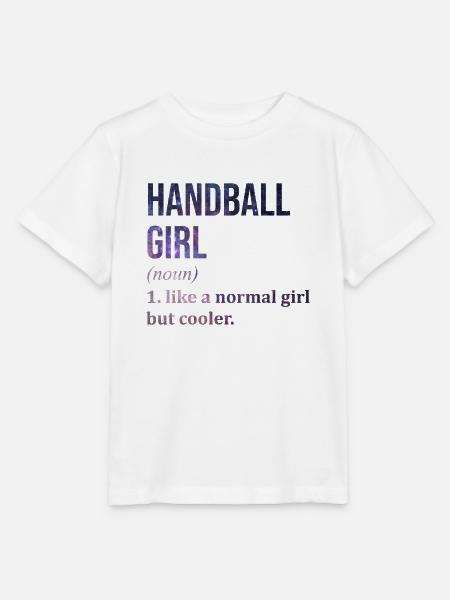 Handball Handball Handball - Stanley/Stella Kinder T-Shirt MINI CREATOR - Weiß