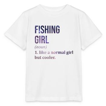 Pêche Pêche Pêche - T-shirt bio MINI CREATOR Stanley/Stella Enfant - blanc - Devant - Maike (125cm)