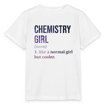 Chemie Chemie Chemie - Stanley/Stella Kinder T-Shirt MINI CREATOR  - Weiß - Vorne - Maike (125cm)