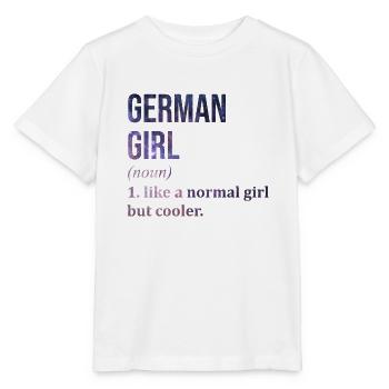 Allemand - T-shirt bio MINI CREATOR Stanley/Stella Enfant - blanc - Devant - Maike (125cm)