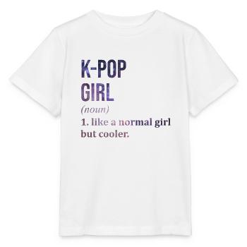 K Pop K Pop K Pop - T-shirt bio MINI CREATOR Stanley/Stella Enfant - blanc - Devant - Maike (125cm)