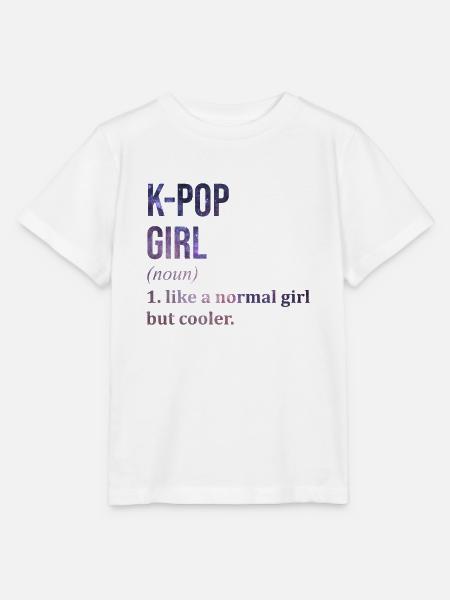 K Pop K Pop K Pop - Stanley/Stella Kinder T-Shirt MINI CREATOR - Weiß