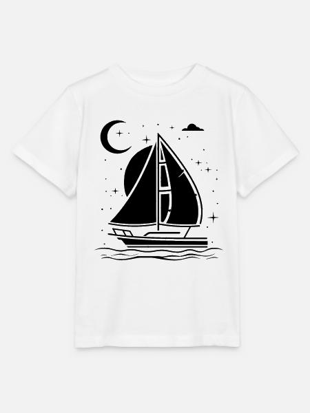 Segeln - Stanley/Stella Kinder T-Shirt MINI CREATOR - Weiß