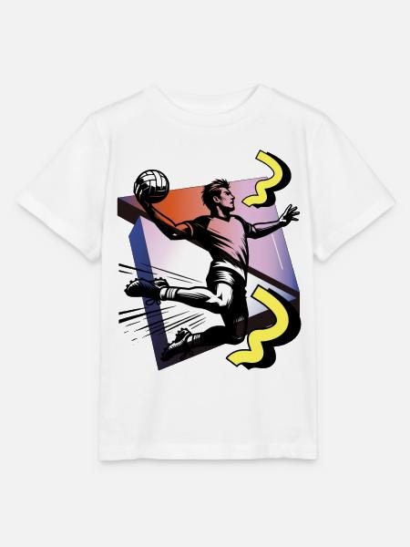 Handball Handballer - Stanley/Stella Kinder T-Shirt MINI CREATOR - Weiß