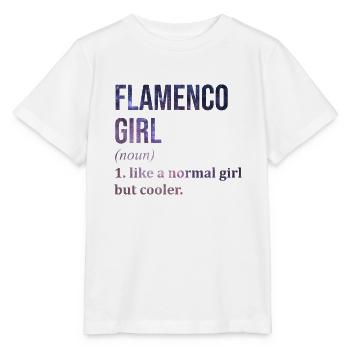 Flamenco Flamenco Flamenco - T-shirt bio MINI CREATOR Stanley/Stella Enfant - blanc - Devant - Maike (125cm)