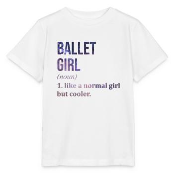 Ballet Ballet Ballet - T-shirt bio MINI CREATOR Stanley/Stella Enfant - blanc - Devant - Maike (125cm)