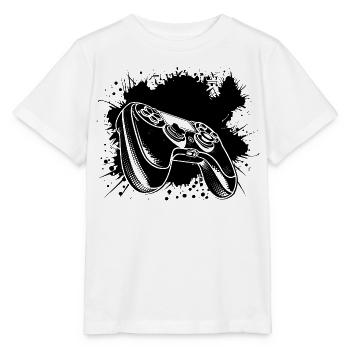 Gaming Pad - Stanley/Stella MINI CREATOR Kids’ T-Shirt - white - Front - Maike (125cm)