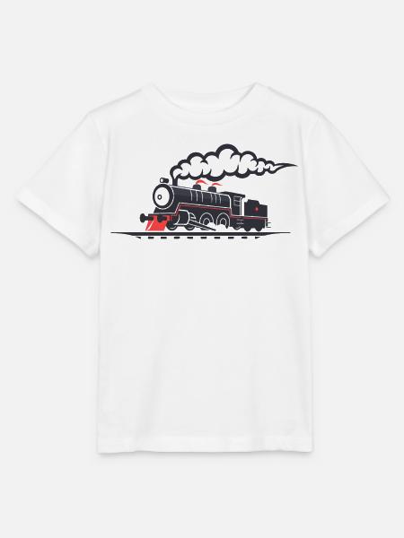 Eisenbahn - Stanley/Stella Kinder T-Shirt MINI CREATOR - Weiß