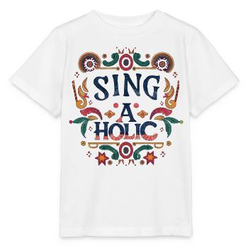 Accro de la chanson - T-shirt bio MINI CREATOR Stanley/Stella Enfant - blanc - Devant - Maike (125cm)