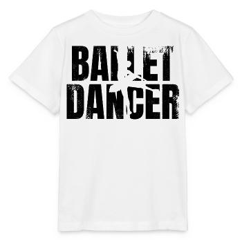 Ballett Tänzerin - Stanley/Stella Kinder T-Shirt MINI CREATOR  - Weiß - Vorne - Maike (125cm)