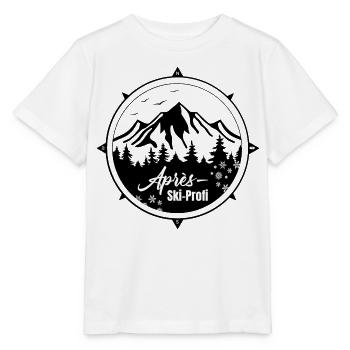 Apres ski profi - Stanley/Stella Kinder T-Shirt MINI CREATOR  - Weiß - Vorne - Maike (125cm)