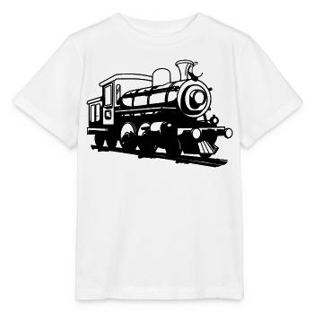 Locomotive - Stanley/Stella MINI CREATOR Kids’ T-Shirt - white - Front - Maike (125cm)
