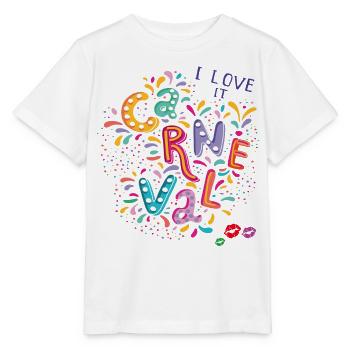 Carnival, Carnival Confetti - Stanley/Stella MINI CREATOR Kids’ T-Shirt - white - Front - Maike (125cm)