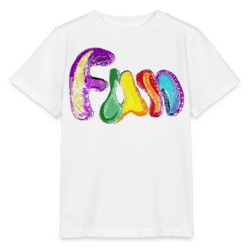 AMUSEMENT - T-shirt bio MINI CREATOR Stanley/Stella Enfant - blanc - Devant - Maike (125cm)