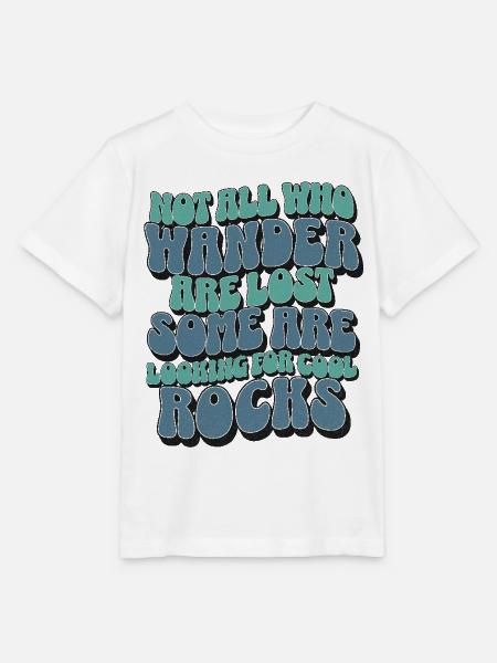 Steine - Stanley/Stella Kinder T-Shirt MINI CREATOR - Weiß