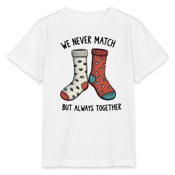 Ne jamais correspondre - T-shirt bio MINI CREATOR Stanley/Stella Enfant - blanc - Devant - Maike (125cm)