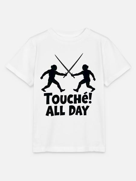 Touché! All Day - Stanley/Stella Kinder T-Shirt MINI CREATOR - Weiß
