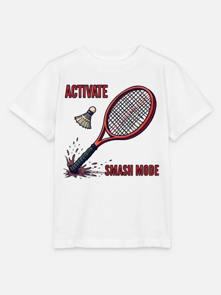 Activate Smash Mode - Stanley/Stella Kinder T-Shirt MINI CREATOR - Weiß