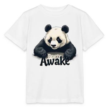 Réveillé tôt - T-shirt bio MINI CREATOR Stanley/Stella Enfant - blanc - Devant - Maike (125cm)