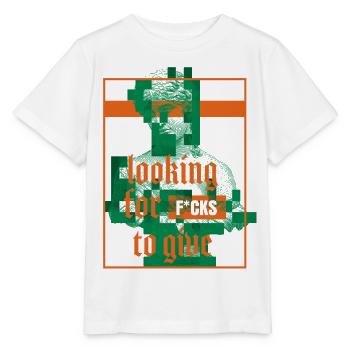 Statue mit Attitüde Statement Design - Stanley/Stella Kinder T-Shirt MINI CREATOR  - Weiß - Vorne - Maike (125cm)