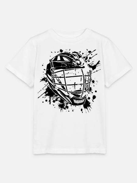 Lacrosse Helm - Stanley/Stella Kinder T-Shirt MINI CREATOR - Weiß
