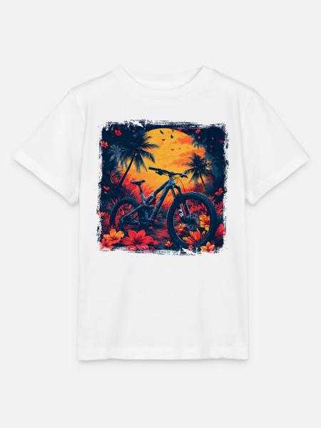 Mountainbiking Steamwave - Stanley/Stella Kinder T-Shirt MINI CREATOR - Weiß