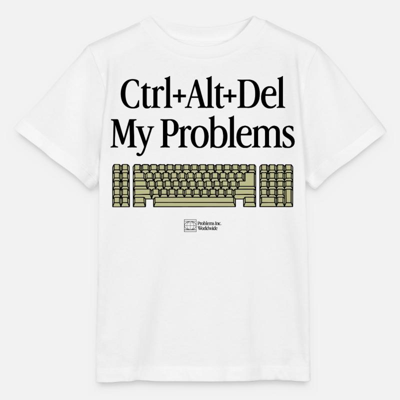 Keyboard Warrior – Humour gaming & tech - T-shirt bio MINI CREATOR Stanley/Stella Enfant - blanc